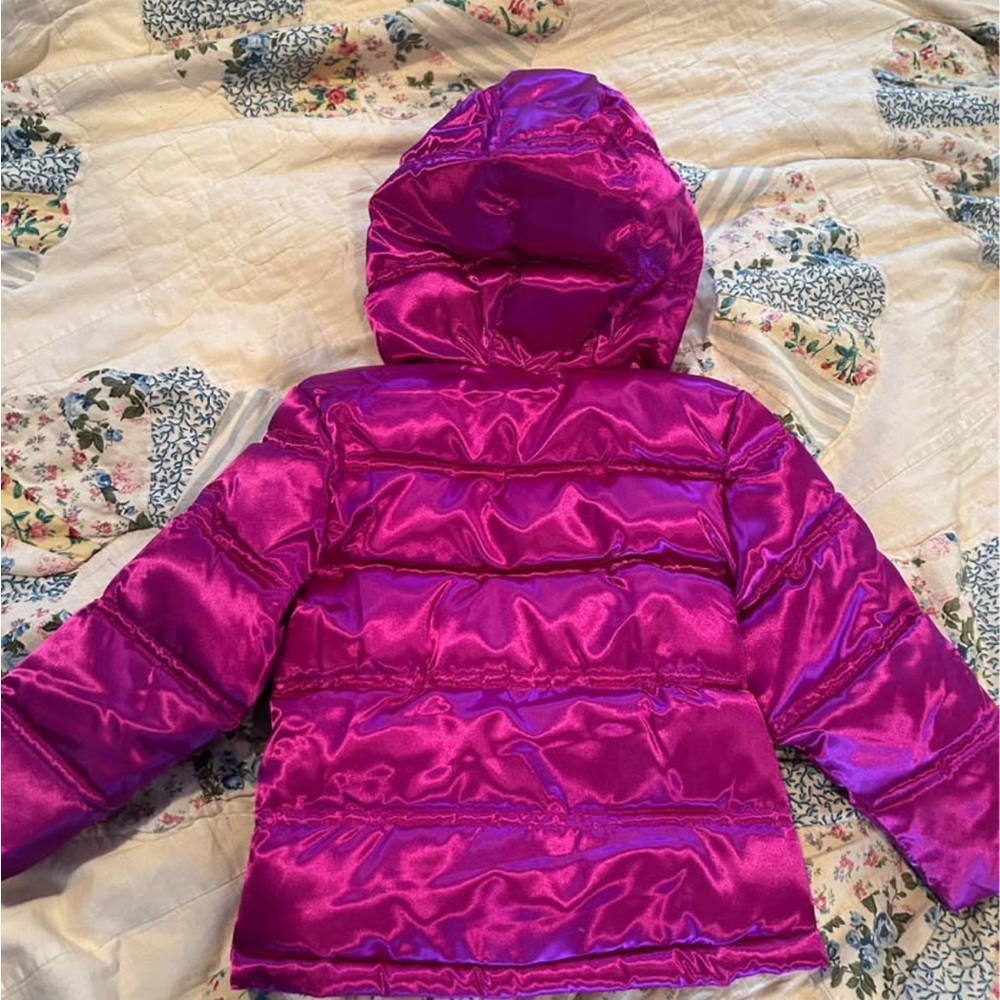 Vibrant Pink Puffer Jacket
